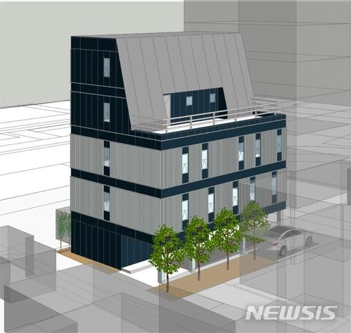 【서울=뉴시스】서대문구 청년쉐어하우스 ‘청년누리’ 조감도. 2018.04.24. (사진=서대문구 제공)