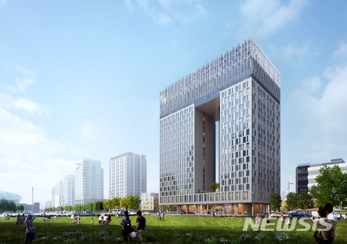 【서울=뉴시스】노보텔 앰배서더 서울 동대문 조감도.