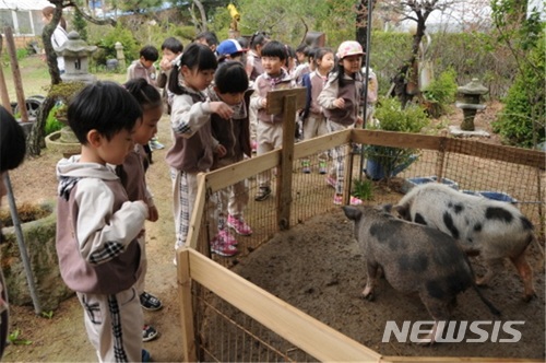 【전주=뉴시스】윤난슬 기자 = 전주자연생태관이 어린이날 연휴를 맞아 오는 5일부터 7일까지 어린이들이 가족과 함께 즐겁게 지낼 수 있도록 다채로운 체험 프로그램을 운영한다고 30일 밝혔다. 2018.04.30.(사진=전주시 제공) photo@newsis.com