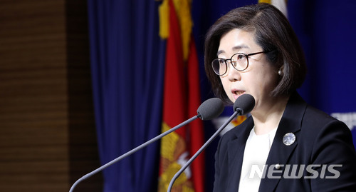 【서울=뉴시스】박주성 기자 = 최현수 국방부 대변인. 2018.04.30. park7691@newsis.com