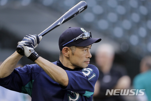 이치로, 메이저리그 복귀 꿈…"일본에서 뛸 일 없다"