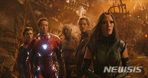 【서울=뉴시스】 영화 '어벤져스: 인피니티 워'. 2018.05.05. (사진=월트디즈니 컴퍼니 코리아 제공)