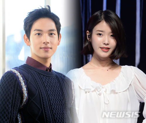 【서울=뉴시스】가수 겸 배우 임시완(왼쪽)과 아이유.