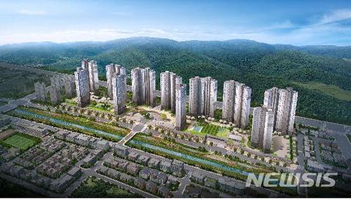 【청주=뉴시스】 청주 동남지구 힐데스하임 (사진=원건설 제공) photo@newsis.com