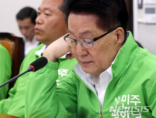 【서울=뉴시스】박영태 기자 = 박지원 민주평화당 의원. 2018.05.09.since1999@newsis.com