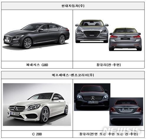 【서울=뉴시스】리콜 대상 자동차 이미지 (제공=국토교통부)