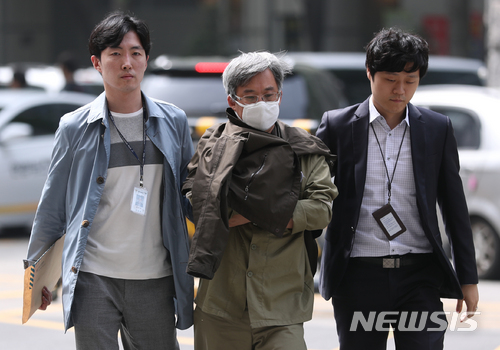 【서울=뉴시스】고승민 기자 = '드루킹' 김 모씨. 2018.05.11. kkssmm99@newsis.com