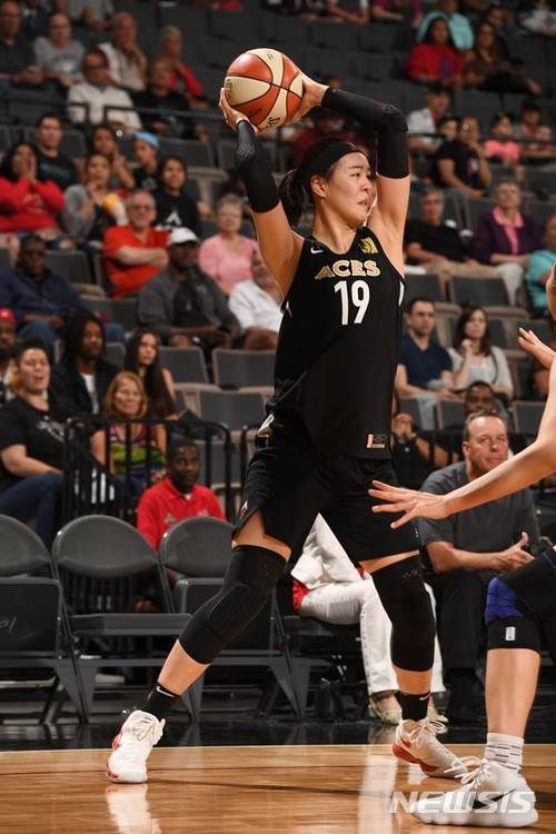 박지수, 라스베이거스 에이시스