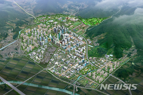 대구테크노폴리스지구 조감도