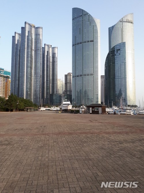 부산 요트장, 26일 이곳에 부산컵 결승전 야외 특설 레인이 설치된다.