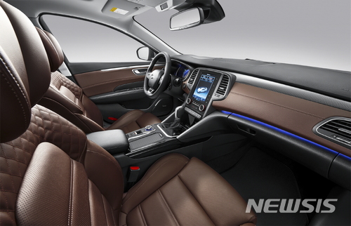 SM6 실내 모습 (사진 제공 = 르노삼성자동차)