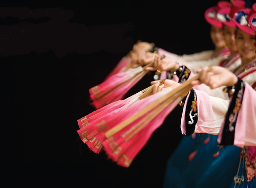 북한민족무용 '쟁강춤'