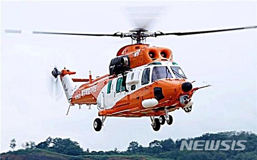 【제주=뉴시스】배상철 기자 = 다목적 소방헬기 한라매. 2018.05.23. (사진=제주소방안전본부 제공) bsc@newsis.com