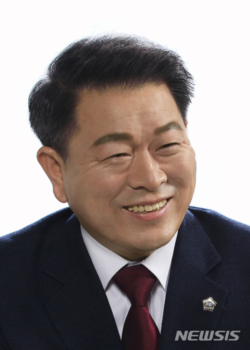 【광명=뉴시스】 = 더불어민주당 박승원 후보. 