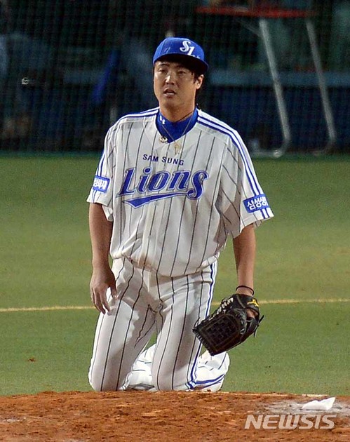 【서울=뉴시스】 전 삼성 라이온즈 투수 안지만 (뉴시스DB)