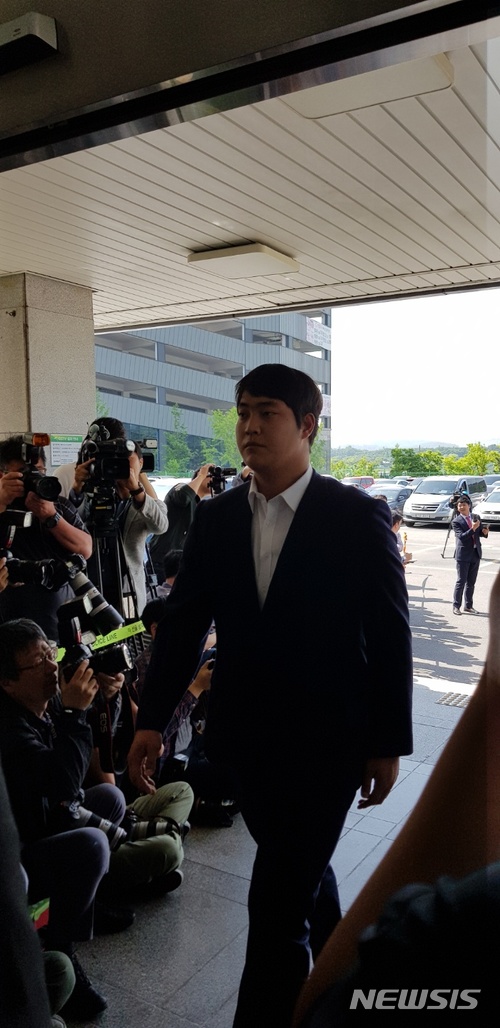 조상우 경찰 출두