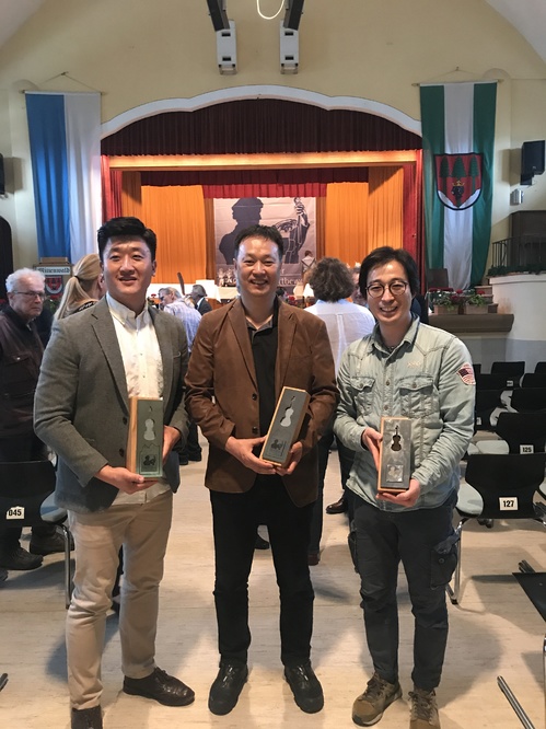 왼쪽부터 박지환, 이성열, 임동필