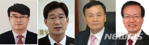 【서울=뉴시스】왼쪽부터 김봉석·오광석·임정혁·허익범