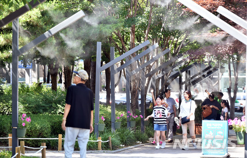 "폭염시 물 충분히 마시고 외출 자제해야" 