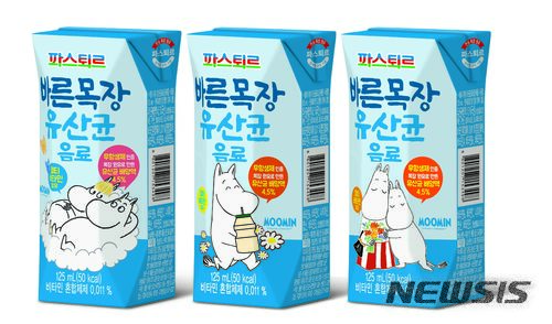 롯데푸드 파스퇴르, '바른목장 유산균 음료' 출시