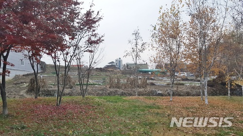 【충주=뉴시스】교현근린공원 조성 예정지. (사진=충주시 제공) photo@newsis.com