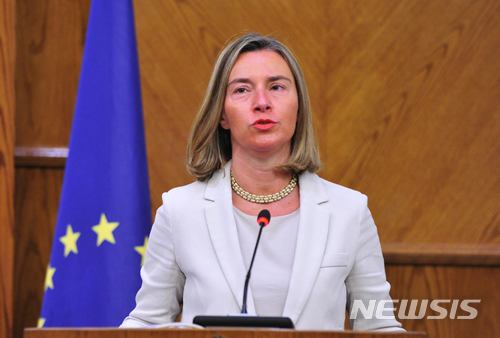 EU, 美 이란 제재 재개 비난…"유럽 기업 보호할 것"