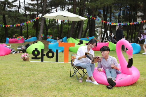 캠퍼스내 소풍 명소 1위는 대구대 자유광장·벗꽃길…SKT 조사