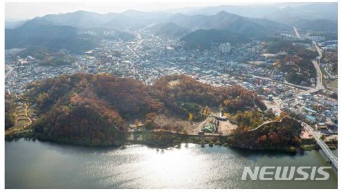 【서울=뉴시스】 세계유산 사적 제12호 공주 공산성 전경