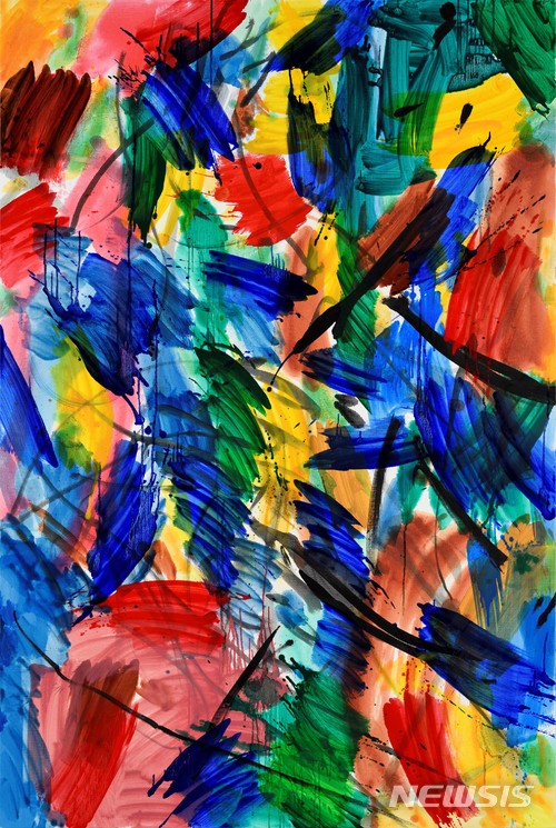 【서울=뉴시스】 Dialogue, 2018, Oil on canvas, 193.8x130.2cm