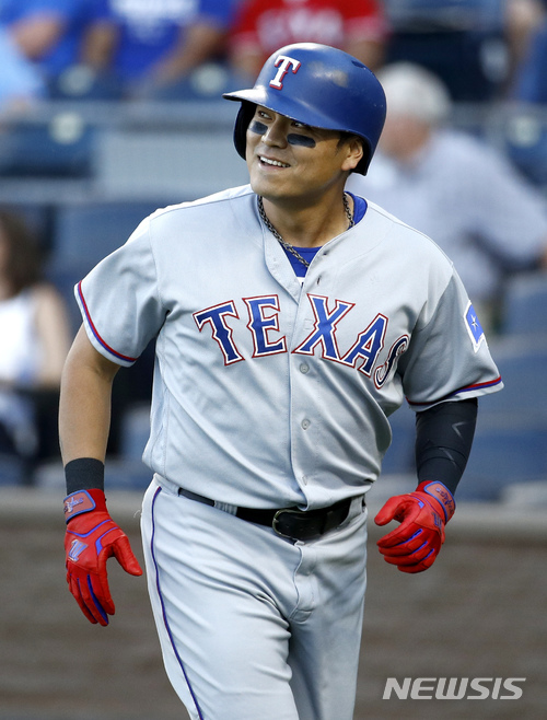 '47경기 연속 출루' 추신수 "야구의 신이 준 선물이다"