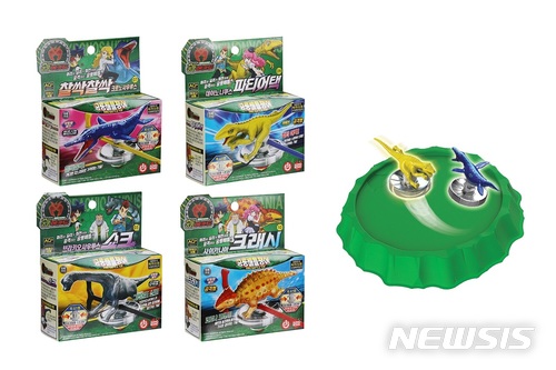 손오공, 팽이·공룡 결합한 공룡메카드 신제품 출시