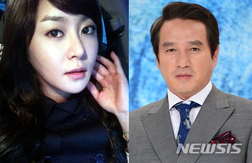 탤런트 최율(왼쪽), 배우 조재현