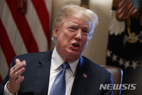[종합]트럼프 "김정은,비핵화에 진심…한미군사훈련 미친 짓"