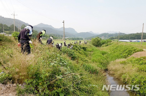 【강진=뉴시스】변재훈 기자 = 23일 오후 전남 강진군 일대에서 경찰이 아르바이트를 하기 위해 집을 나섰다가 실종된 '강진 여고생' 수색작업을 벌이고 있다. 2018.06.23. (사진=전남경찰청 제공)&nbsp;&nbsp; photo@newsis.com 
