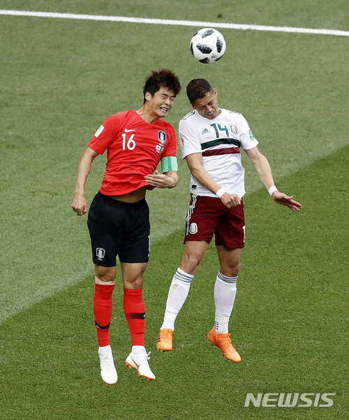 캡틴 기성용, 왼쪽 종아리 부상…독일전 출전 불투명