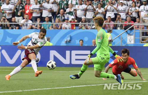 치차리토 "한국 이겼고 독일 이겼다, 둘 다 훌륭한 팀"