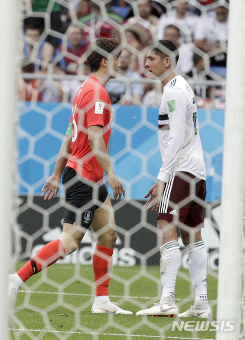 캡틴 기성용, 왼쪽 종아리 부상…독일전 출전 불투명