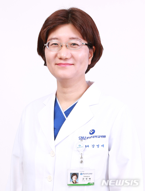 【대전=뉴시스】김양수 기자 = 충남대학교병원 이비인후과강영애 언어치료사.2018.06.25(사진=충남대학교병원 제공) photo@newsis.com