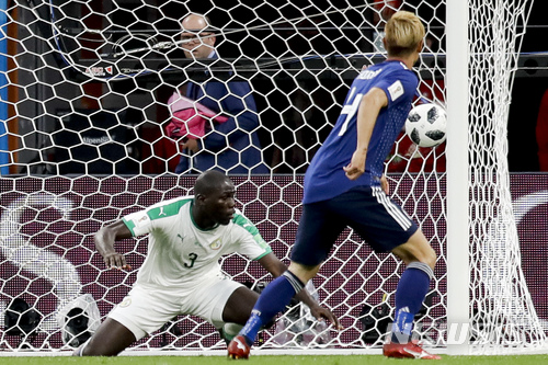 [종합]'혼다 동점골' 일본, 세네갈과 2:2 무승부…16강 청신호