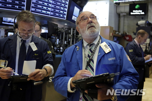 뉴욕 증시, 미중협상 진전효과 선반영에 하락 마감