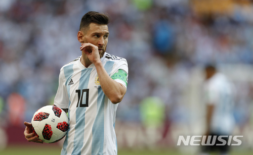 리오넬 메시, 아르헨티나 축구 대표팀 