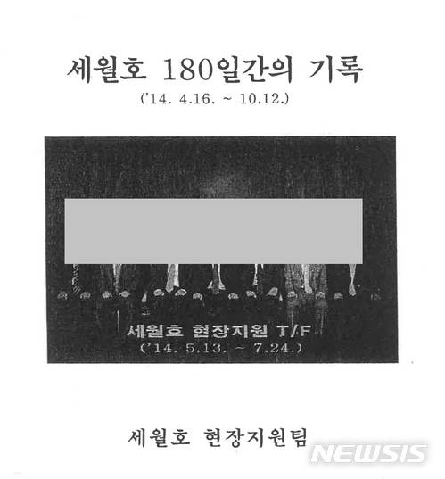 【서울=뉴시스】 국방 사이버 댓글사건 조사TF는 2일 '국군 기무사령부의 사이버 댓글활동 등 여론조작 행위를 조사하던 중, 기무사가 온라인상의 여론조작을 넘어 세월호 사건에도 조직적으로 관여한 문건 등을 발견했다고 밝혔다. 사진은 기무사가 구성한 세월호 관련 TF 운영 관련 문건. 2018.07.02. (사진=국방부 제공) photo@newsis.com
