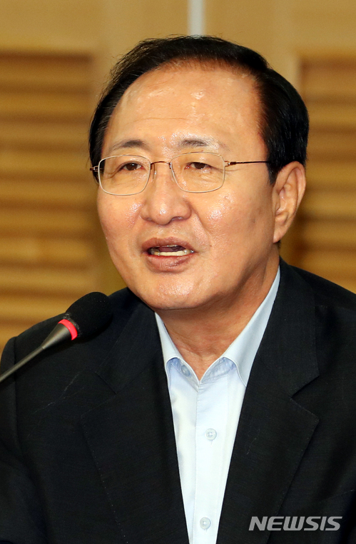 【서울=뉴시스】이종철 기자 = 정의당 노회찬 원내대표. 2018.07.03. jc4321@newsis.com