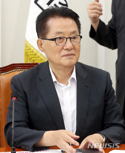 【서울=뉴시스】박영태 기자 = 박지원 민주평화당 의원. 2018.07.06.since1999@newsis.com