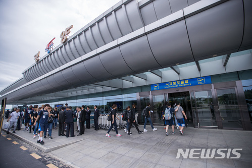 【평양=뉴시스】 사진공동취재단 = 평양 순안공항.2018.07.06. photo@newsis.com