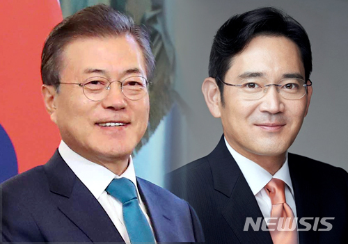 이재용 부회장, 인도 출국...文대통령과 드디어 첫 만남