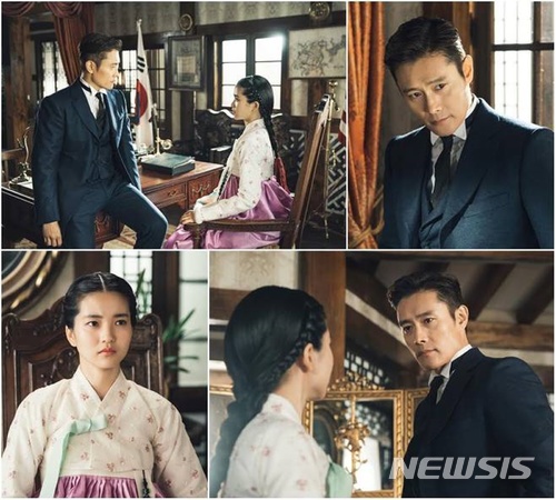 '미스터션샤인' 이병헌·김태리, 미 공사관서 본격 만남