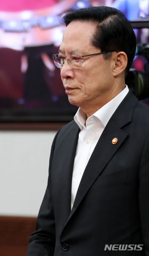 【서울=뉴시스】 송영무 국방부 장관.