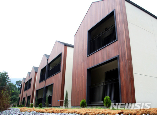 【대전=뉴시스】김양수 기자 = 경기도 가평 유명산자연휴양림 제2 산림문화휴양관 전경.2018.07.12(사진=국립자연휴양림관리소 제공) photo@newsis.com