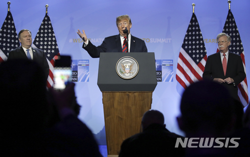 트럼프 "북한, 회담후 방송중지·미사일실험 전무 등 많은 일 해" 